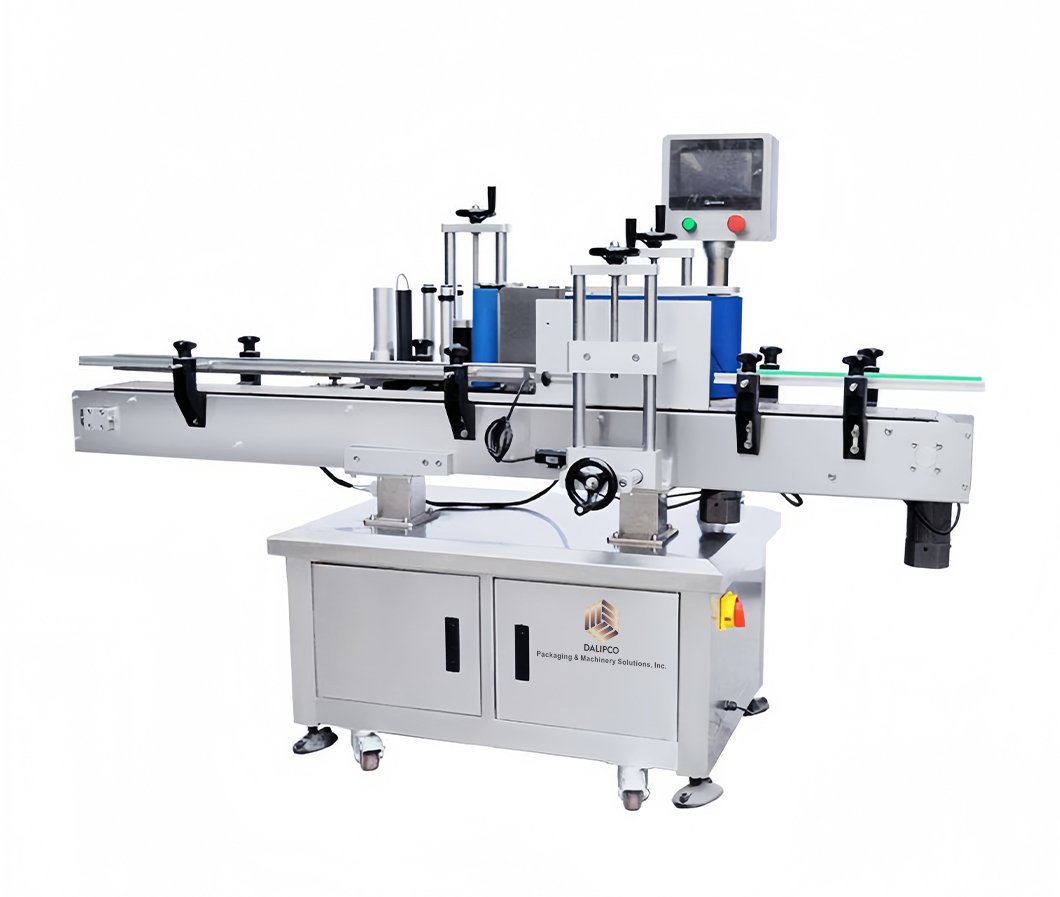 Precision round bottle wrap labeling unit